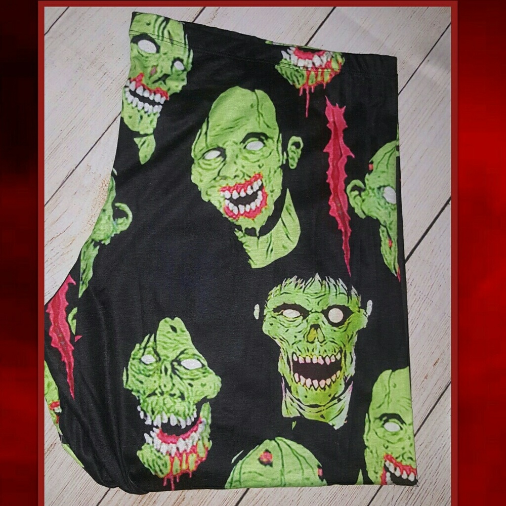 Plus Zombie Leggings 4XL